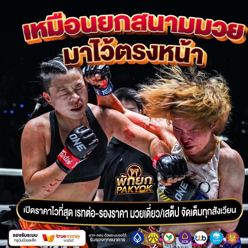 เหมือนยกสนามมวยมาไว้